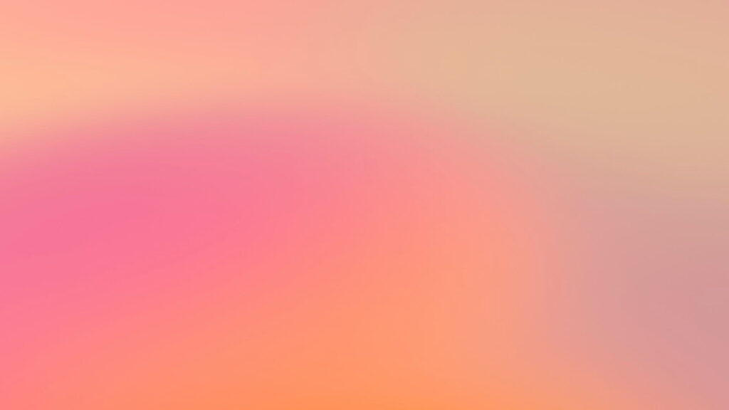 A soft gradient background featuring warm hues of pink and peach, blending seamlessly into a lighter beige tone. The colors create a calming and gentle atmosphere, with a smooth transition between shades.